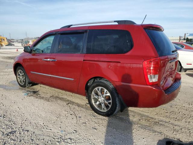 2014 KIA Sedona VIN KNDMH4C77E6580779 Copart auction photo, rear end / minor dent/scratches damage thumbnail 2