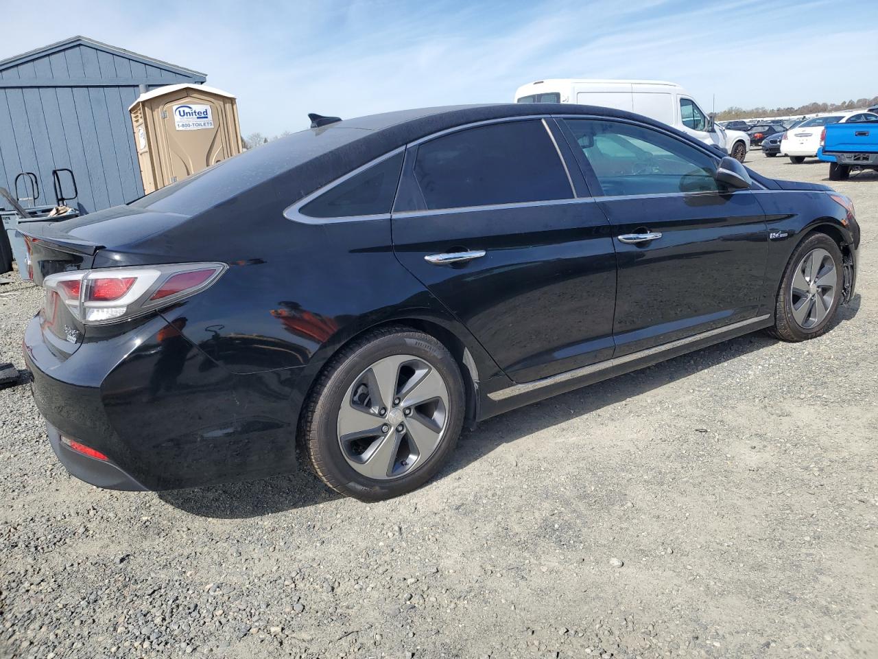 2016 Hyundai Sonata VIN KMHE34L14GA030269 Copart auction photo, minor dent/scratches damage thumbnail 3