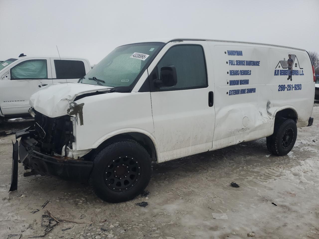 2011 Chevrolet Express VIN 1GCWGFCA5B1134674