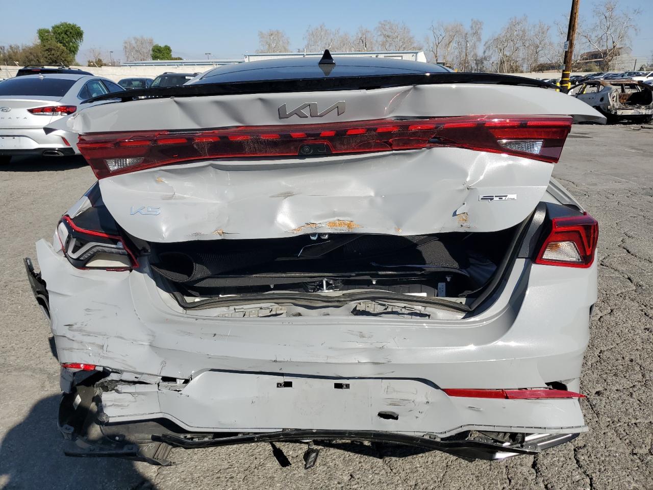 2023 KIA K5 VIN 5XXG64J28PG184634 Copart auction photo, rear end / front end damage thumbnail 6