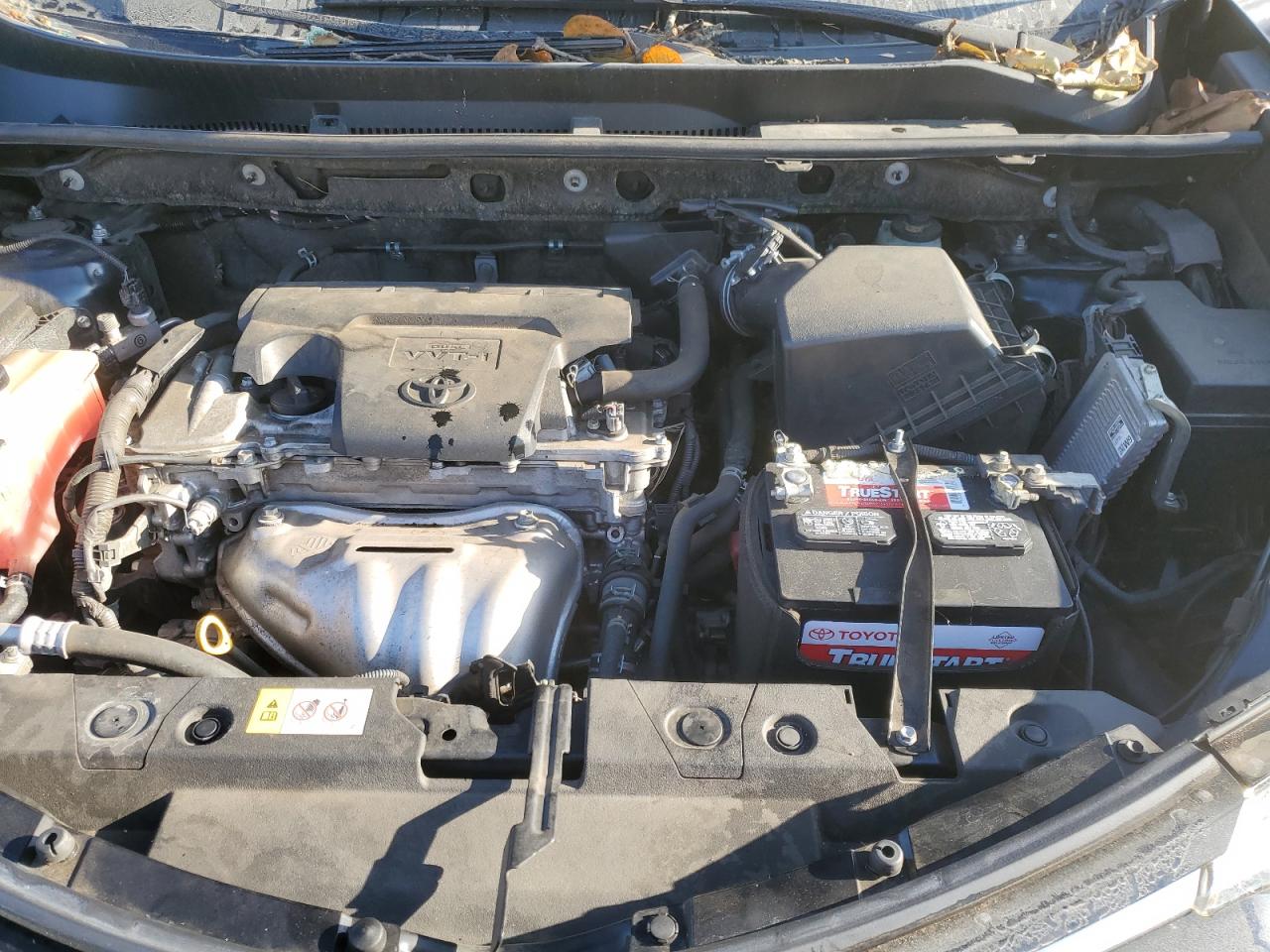 2017 Toyota RAV 4 VIN JTMZFREV9HJ721373 Copart auction photo, front end / rear end damage thumbnail 12