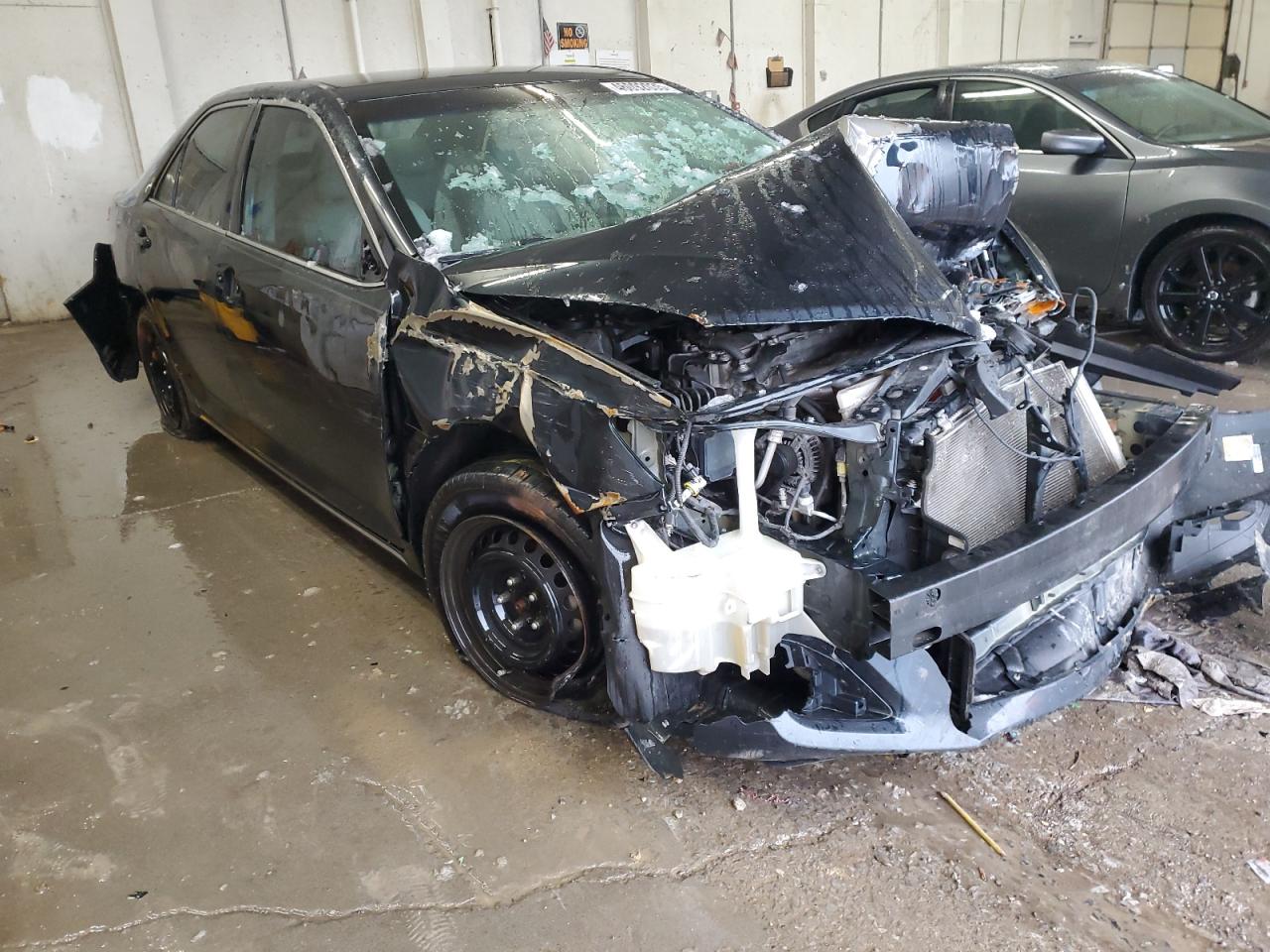 2012 Toyota Camry VIN 4T4BF1FK9CR217373 Copart auction photo, front end / rear end damage thumbnail 4