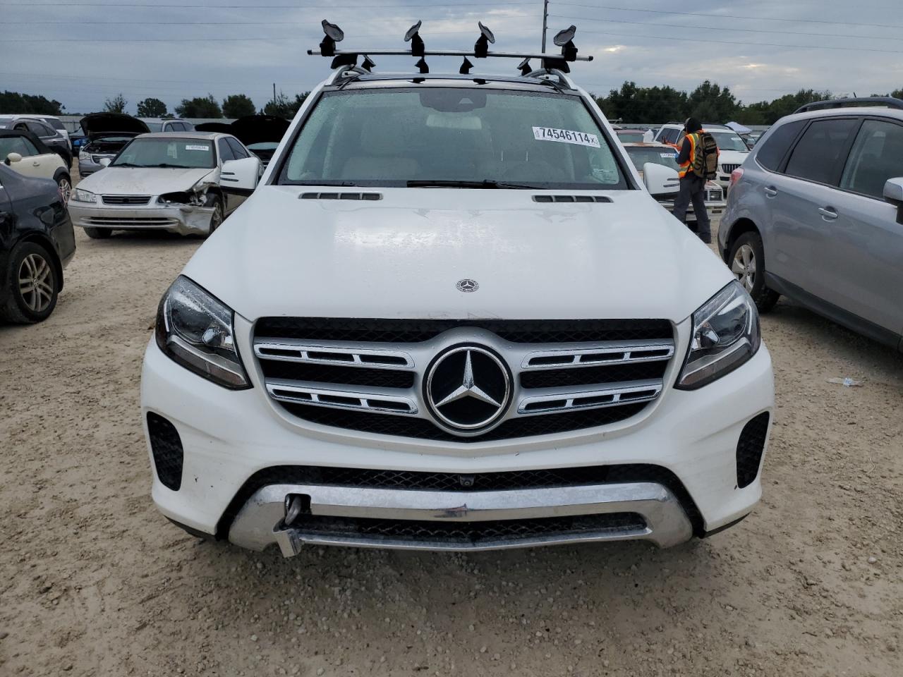2018 Mercedes-Benz GLS-klasse VIN 4JGDF6EE9JB069343 Copart auction photo, water/flood damage thumbnail 5