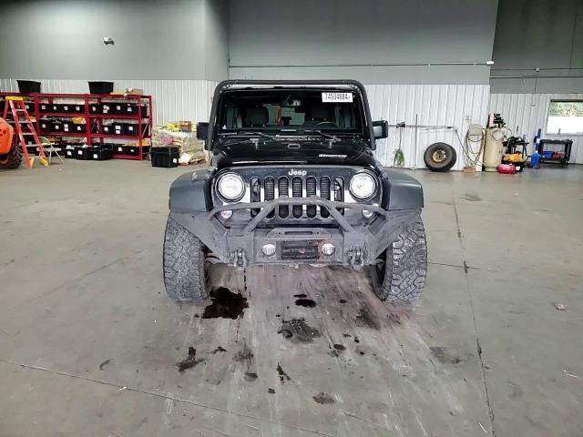 2018 Jeep Wrangler VIN 1C4BJWDGXJL830873 Copart auction photo, side damage thumbnail 11