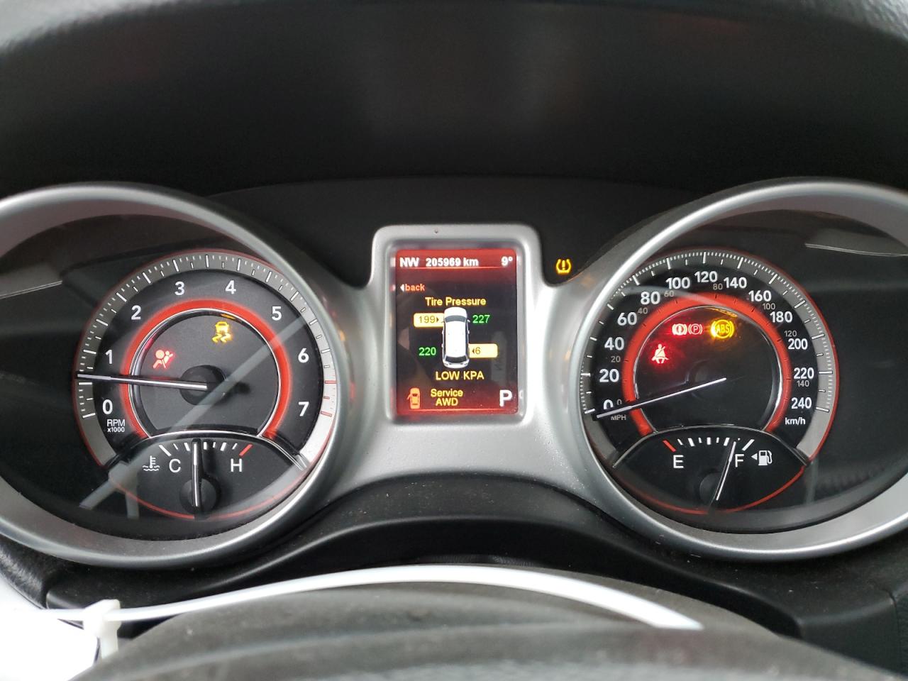 2012 Dodge Journey VIN 3C4PDDFG9CT318267 Copart auction photo, side / rear end damage thumbnail 9