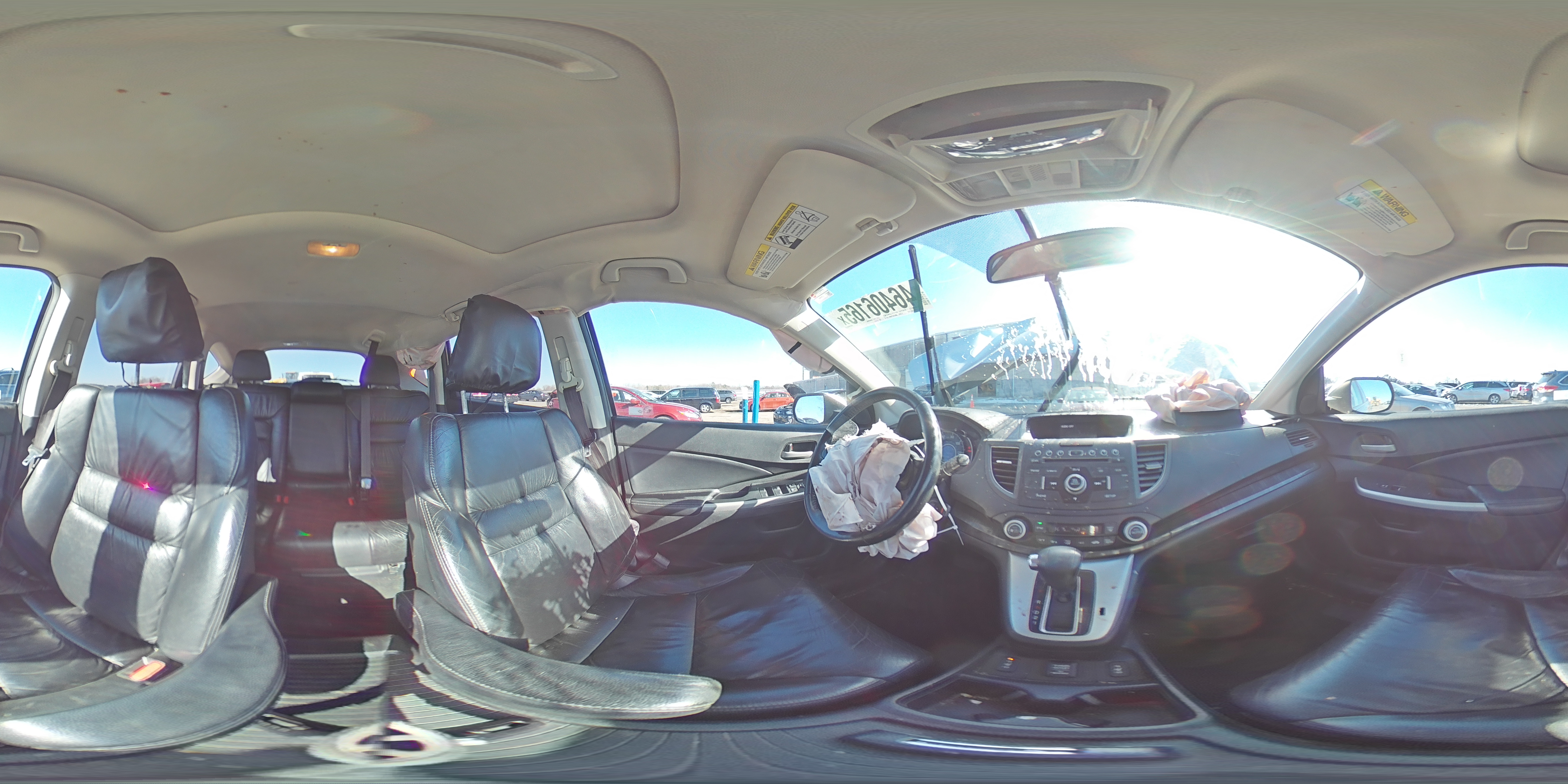 2013 Honda CR-V VIN 2HKRM4H75DH671371 Copart auction photo, front end damage thumbnail 13