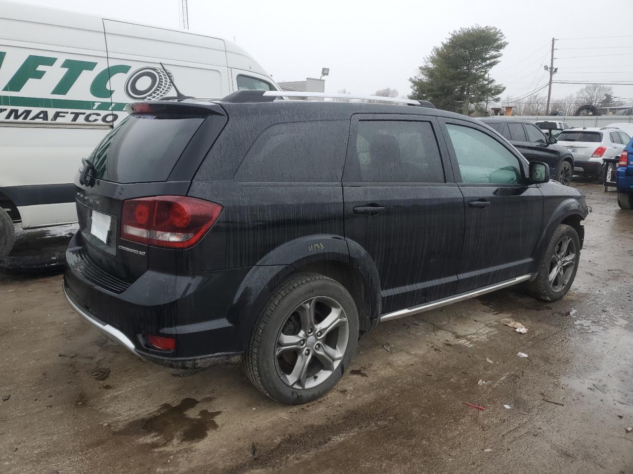 2017 Dodge Journey VIN 3C4PDDGG9HT560935 Copart auction photo, front end damage thumbnail 3