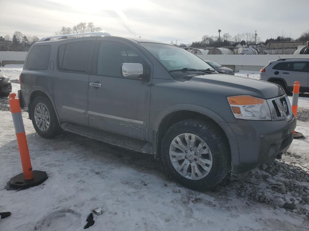 2015 Nissan Armada VIN 5N1AA0NC8FN620624 Copart auction photo, rear end damage thumbnail 4