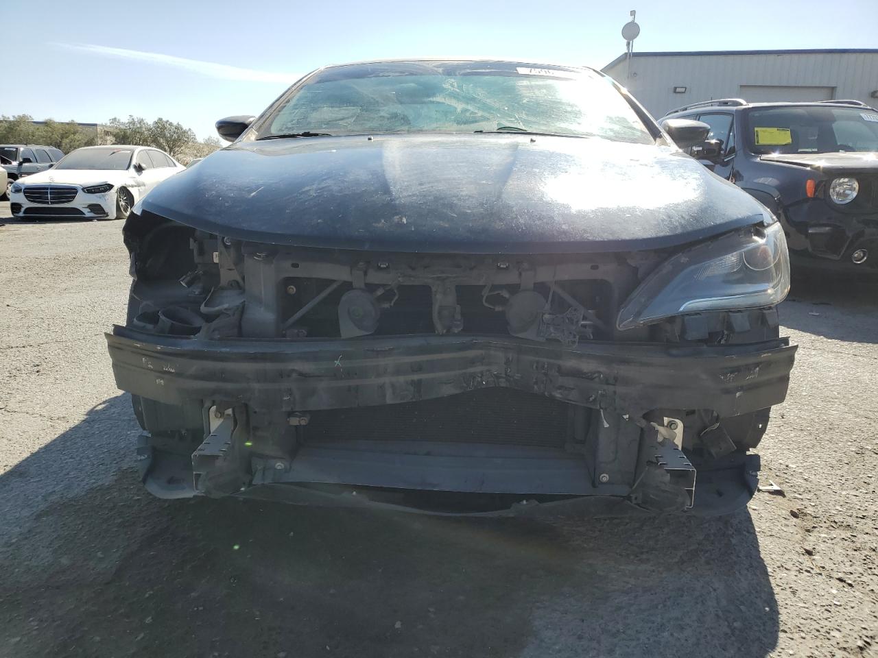 2015 Chrysler 200 VIN 1C3CCCAB1FN655869 Copart auction photo, front end damage thumbnail 5