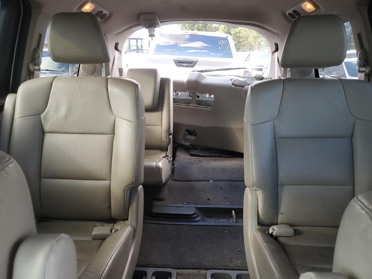 2015 Honda Odyssey VIN 5FNRL5H99FB049433 Copart auction photo, rear end / side damage thumbnail 10