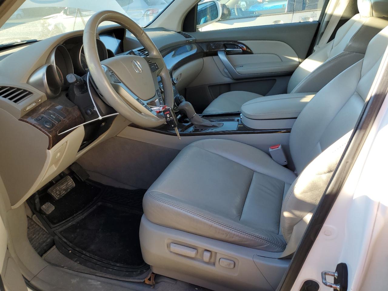 2011 Acura MDX VIN 2HNYD2H61BH510135 Copart auction photo, front end / minor dent/scratches damage thumbnail 7