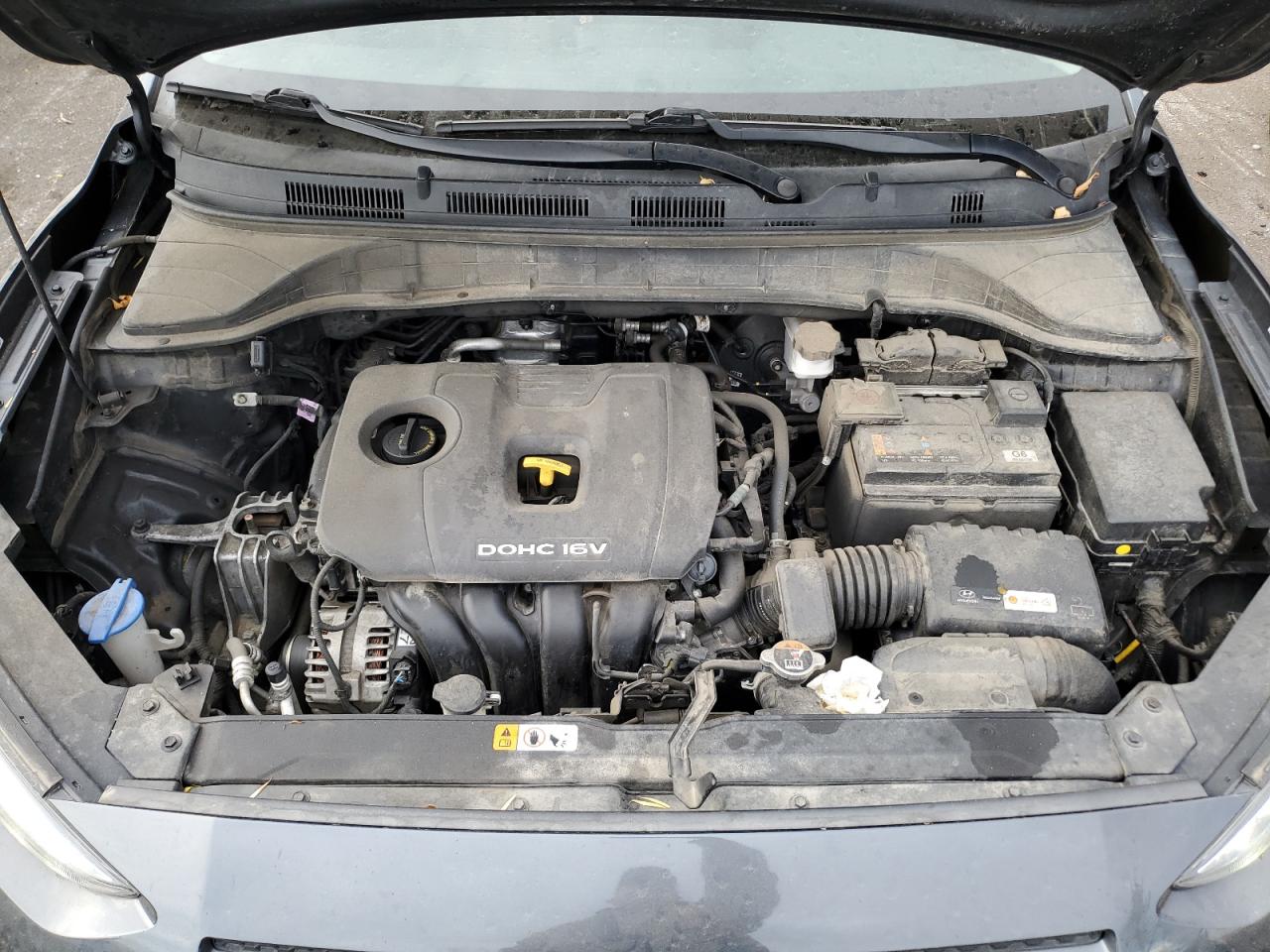 2020 Hyundai Kona VIN KM8K2CAA7LU564829 Copart auction photo, rear end damage thumbnail 11