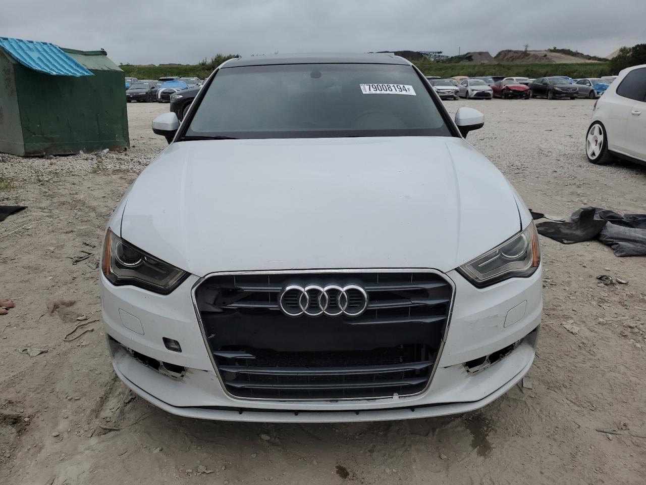 2015 Audi A3 VIN WAUBFGFF9F1066543 Copart auction photo, water/flood / front end damage thumbnail 5