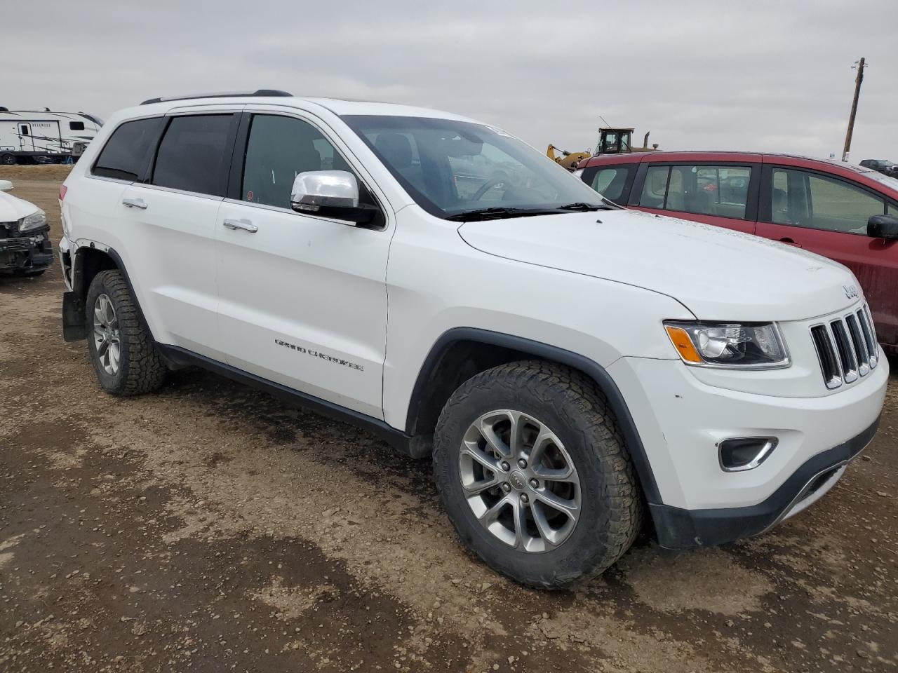 2015 Jeep Grand Cherokee VIN 1C4RJFBG9FC680148 Copart auction photo, rear end / undercarriage damage thumbnail 4