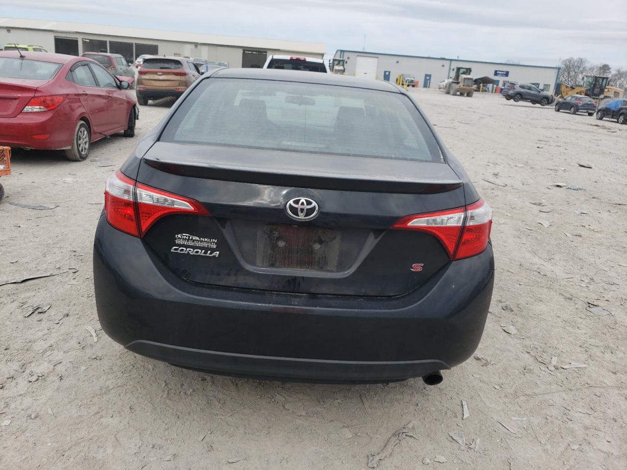 2015 Toyota Corolla VIN 2T1BURHE5FC280630 Copart auction photo, front end damage thumbnail 6