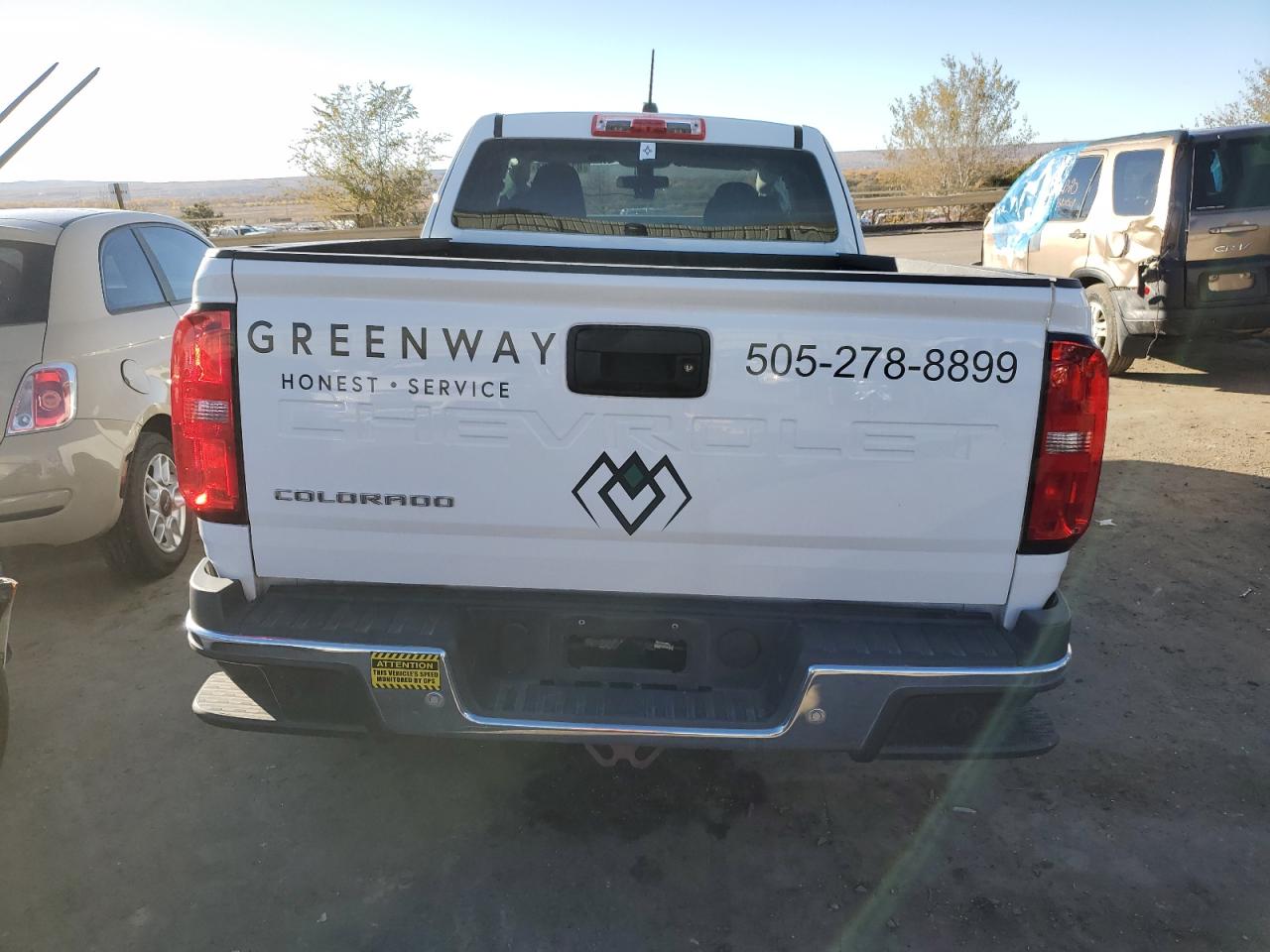 2022 Chevrolet Colorado VIN 1GCHSBEA1N1129022 Copart auction photo, front end damage thumbnail 6