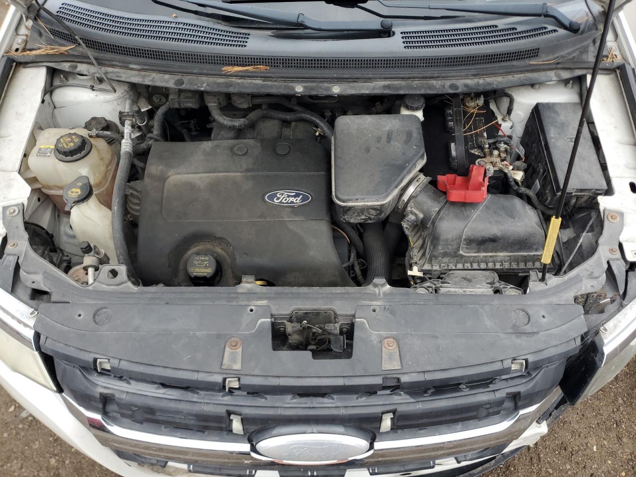 2013 Ford Edge VIN 2FMDK3JC6DBA21165 Copart auction photo, all over damage thumbnail 12