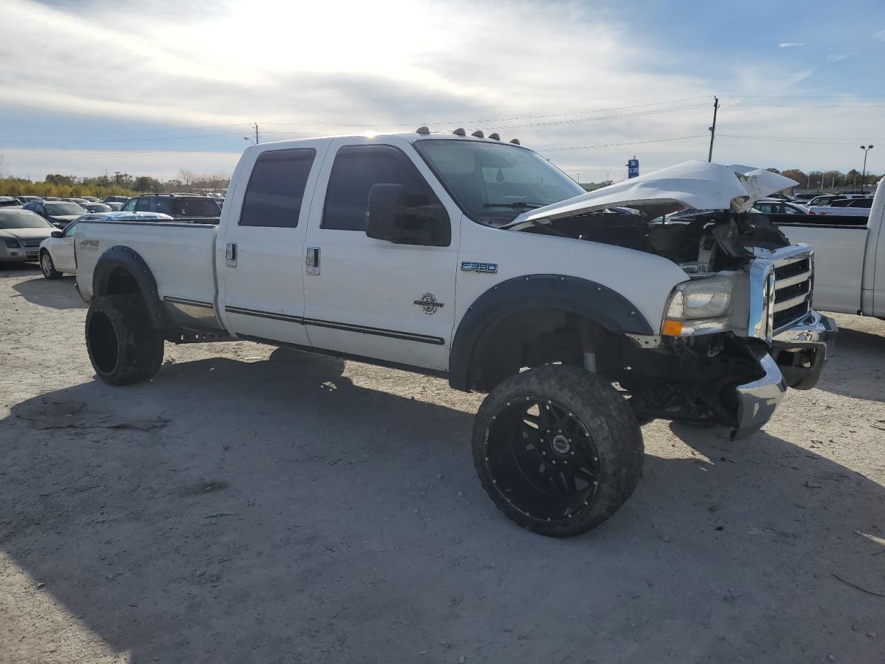 2002 Ford F350 VIN 1FDWW36F42EC71814 Copart auction photo, front end / minor dent/scratches damage thumbnail 4