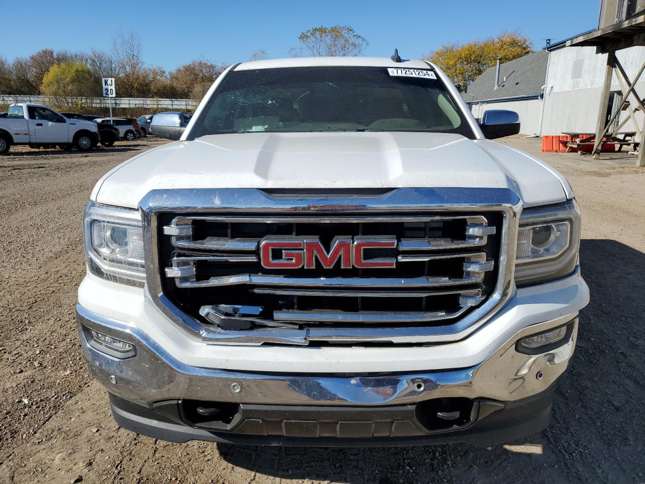2018 GMC Sierra VIN 1GTV2NEC7JZ228560 Copart auction photo, front end / minor dent/scratches damage thumbnail 5