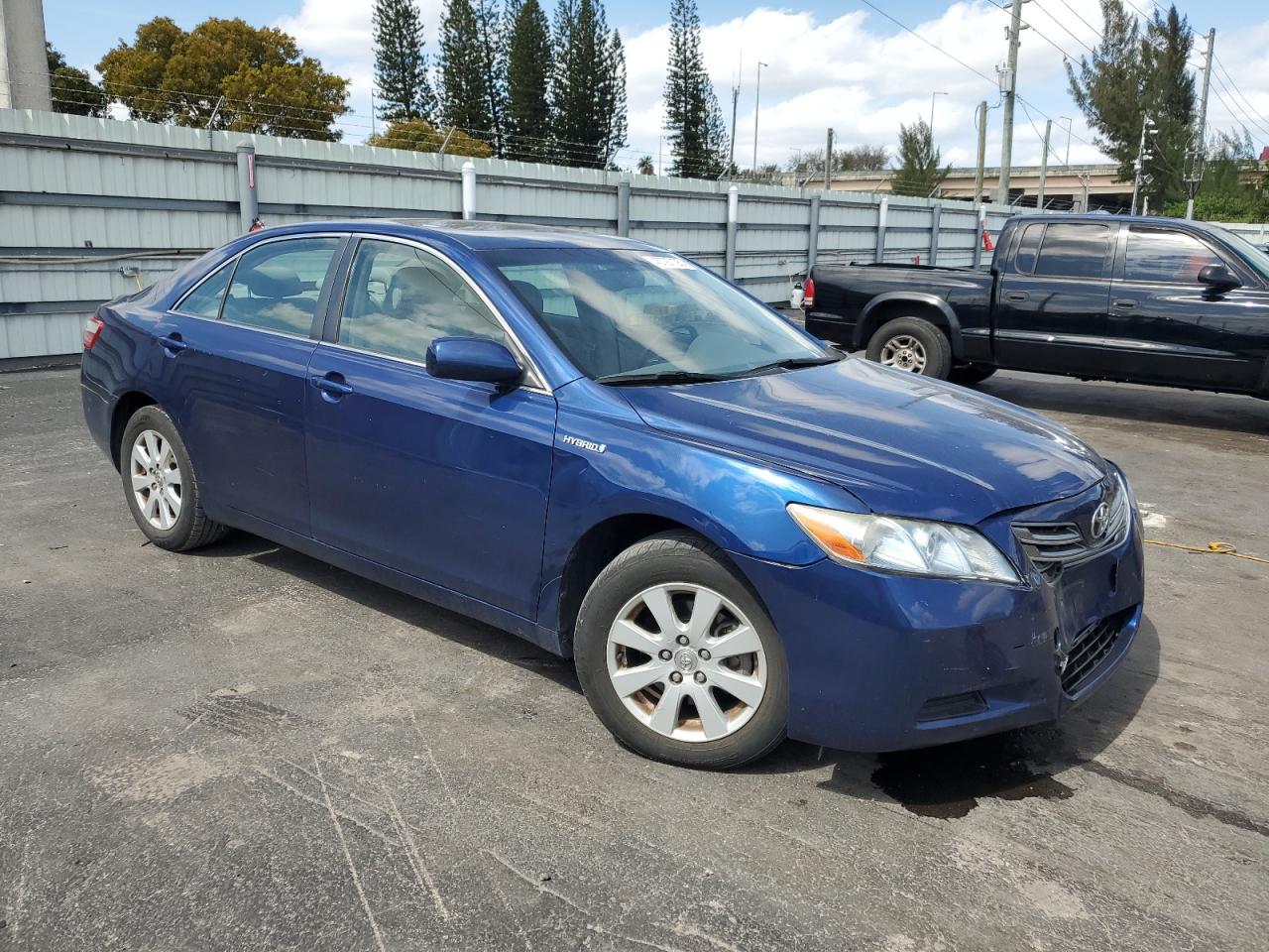 2007 Toyota Camry VIN JTNBB46K773033035 Copart auction photo, front end damage thumbnail 4