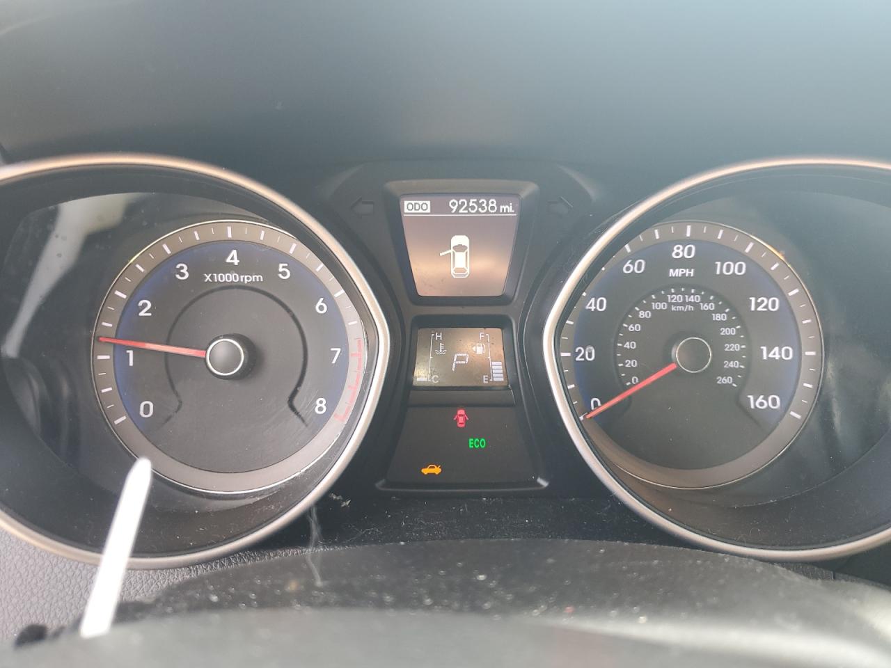 2016 Hyundai Elantra VIN KMHD35LH3GU258275 Copart auction photo, front end / rear end damage thumbnail 9