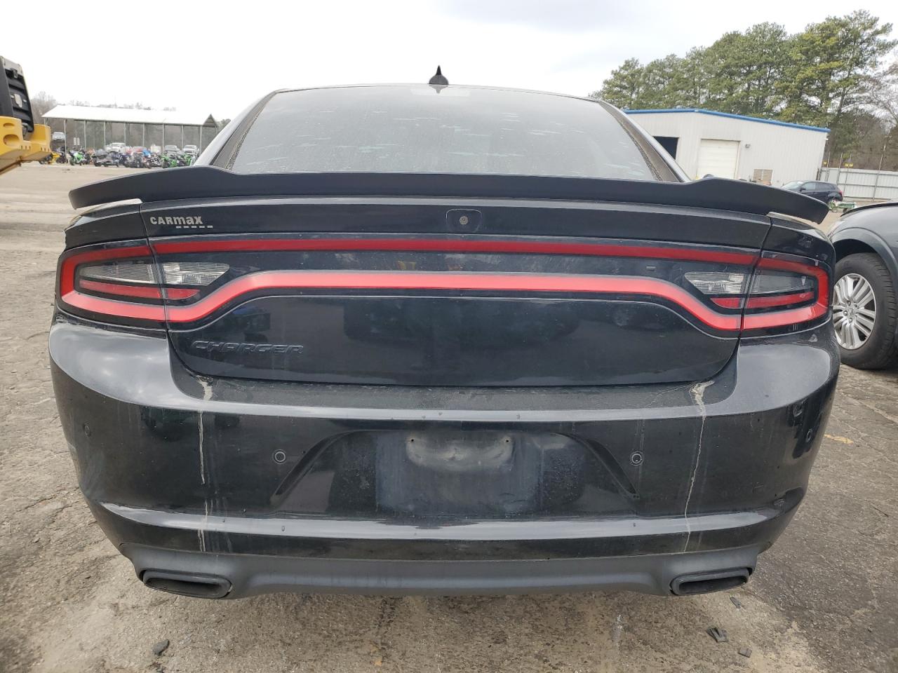 2018 Dodge Charger VIN 2C3CDXHG4JH206452 Copart auction photo, front end / undercarriage damage thumbnail 6