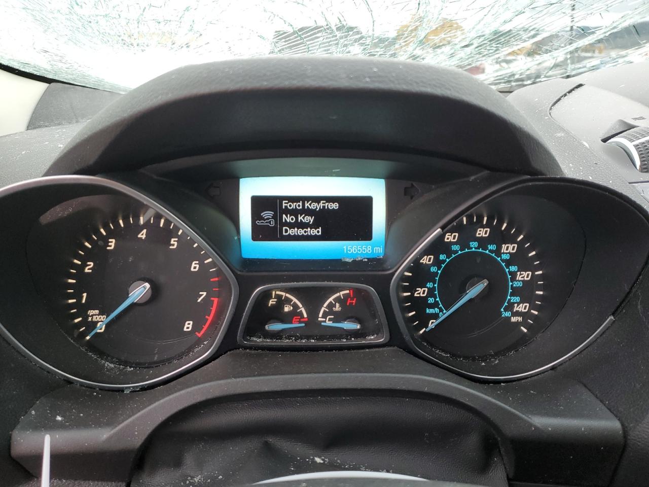 2016 Ford Escape VIN 1FMCU9J95GUB61252 Copart auction photo, front end / side damage thumbnail 9