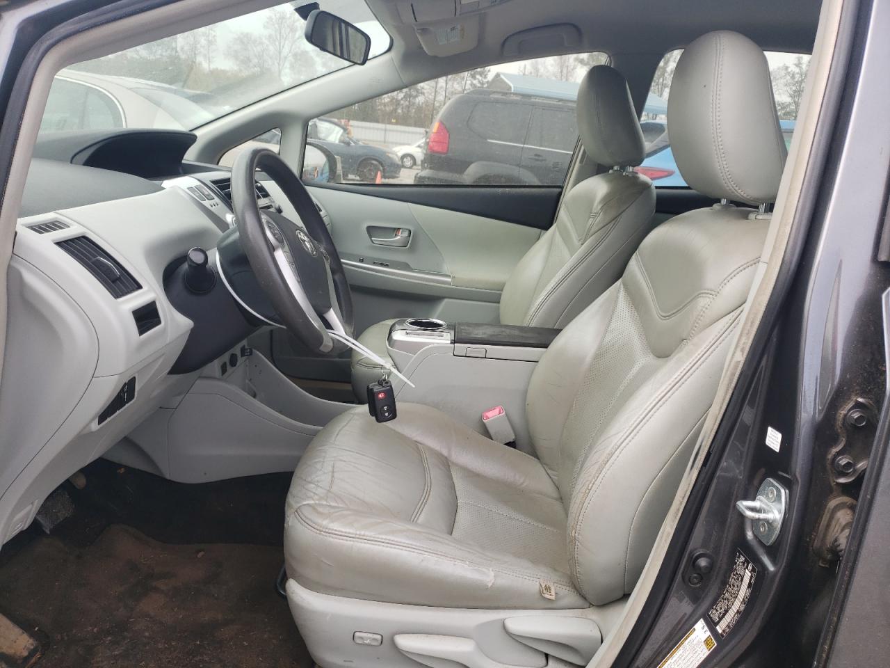 2012 Toyota Prius VIN JTDZN3EU7C3120094 Copart auction photo, water/flood damage thumbnail 7