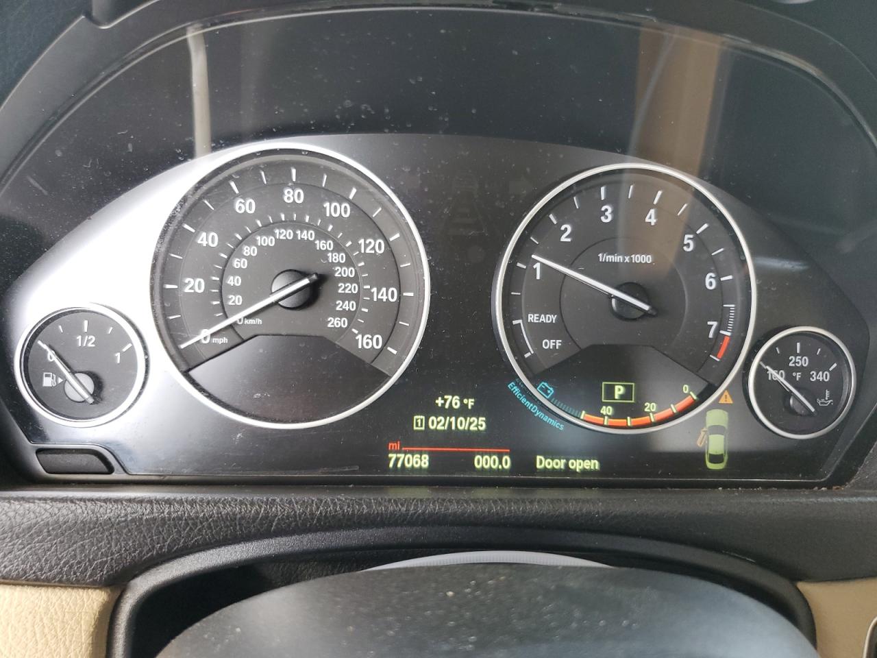 2015 BMW 4er VIN WBA3N5C51FK197659 Copart auction photo, vandalism / hail damage thumbnail 9