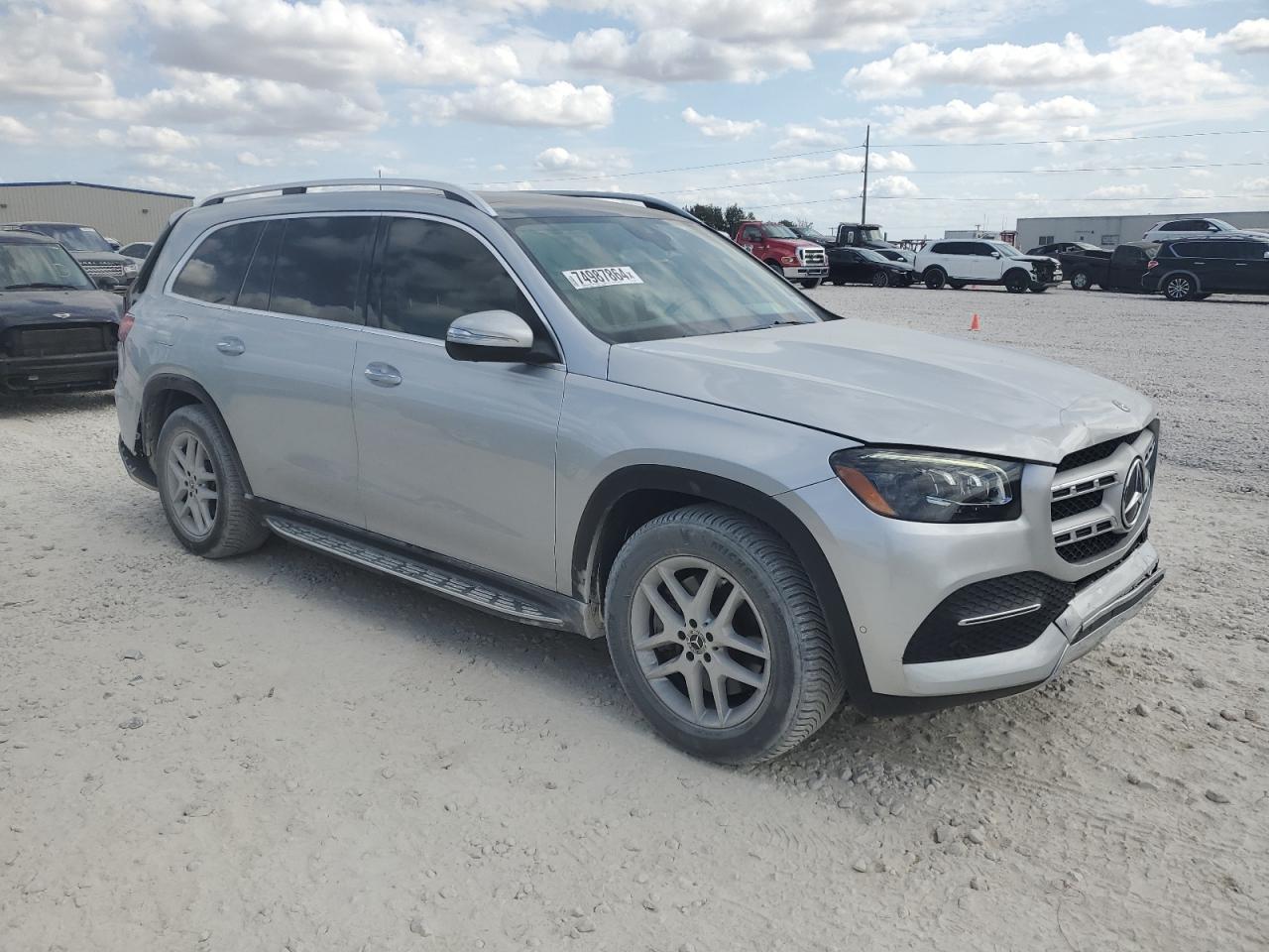 2020 Mercedes-Benz GLS-klasse VIN 4JGFF5KE4LA214580 Copart auction photo, rear end damage thumbnail 4