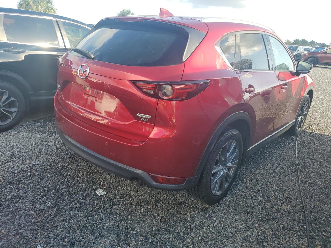 2019 Mazda CX-5 VIN JM3KFBEYXK0573371 Copart auction photo, water/flood damage thumbnail 3