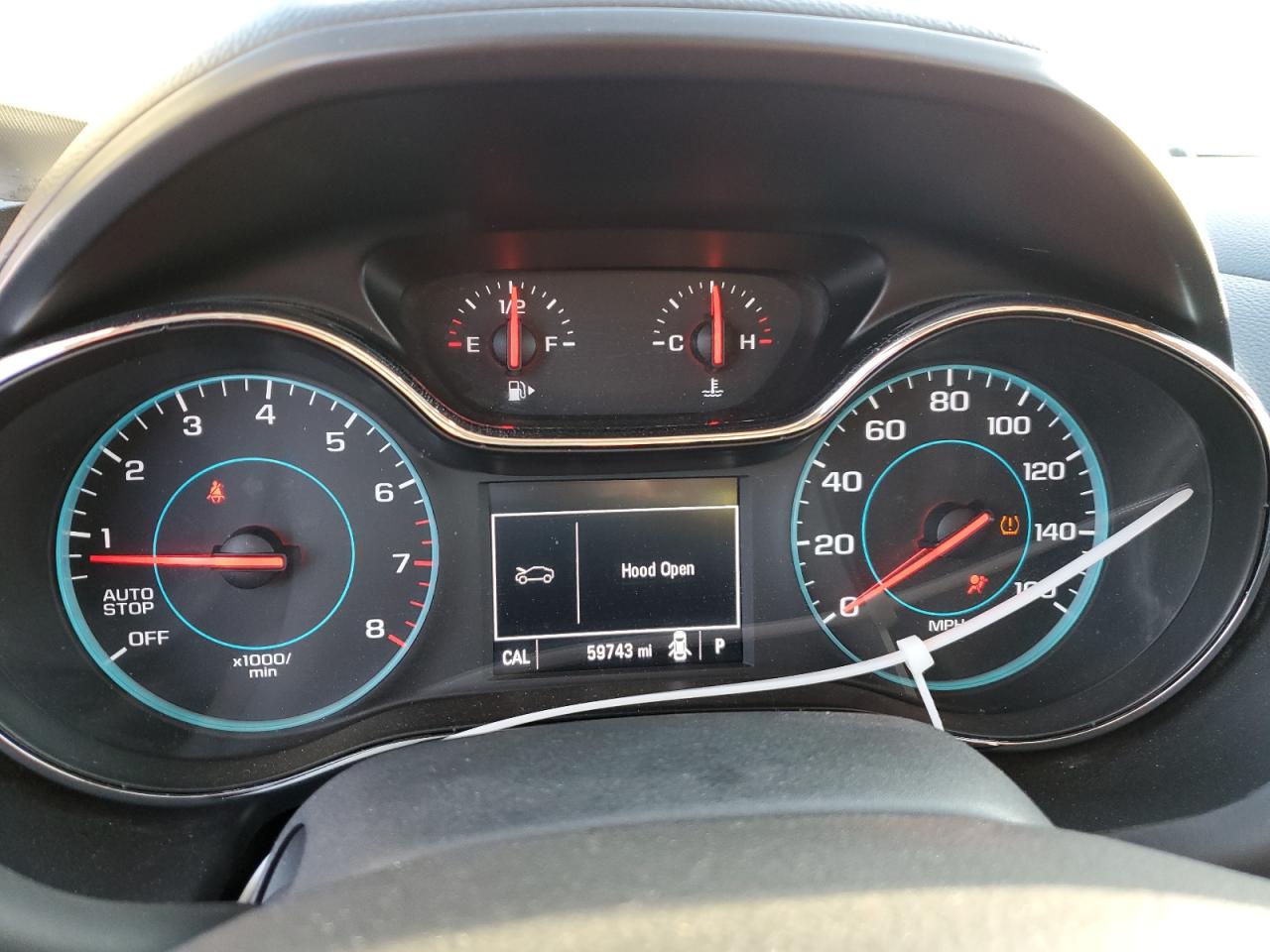 2016 Chevrolet Cruze VIN 1G1BC5SM6G7264444 Copart auction photo, side damage thumbnail 9