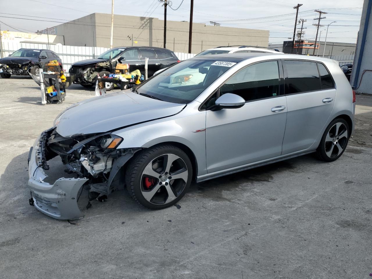 2016 Volkswagen GTI VIN 3VW4T7AU3GM014546