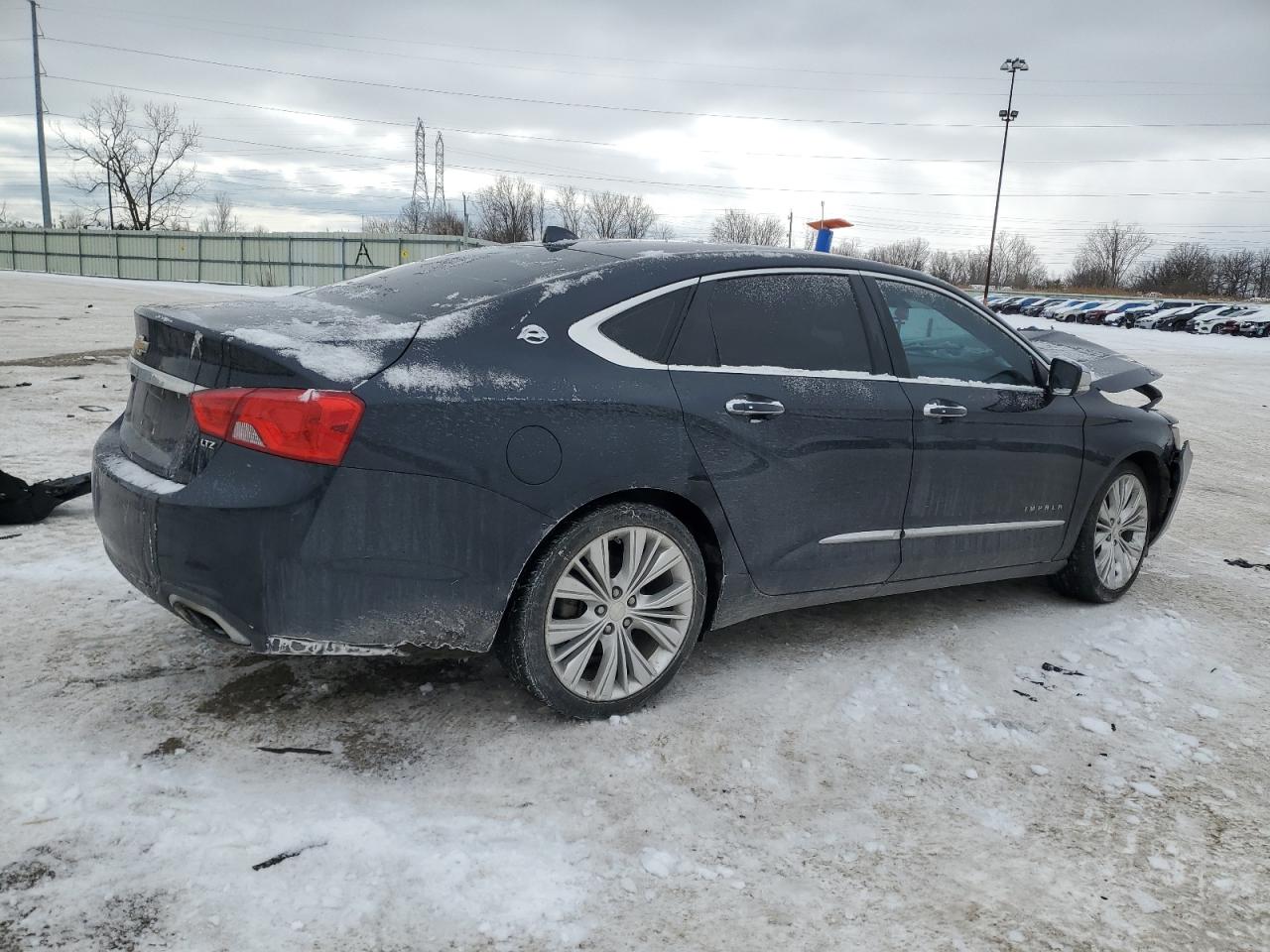 2014 Chevrolet Impala VIN 2G1155S30E9307099 Copart auction photo, front end damage thumbnail 3