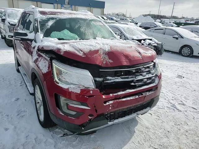 2017 Ford Explorer VIN 1FM5K8D86HGA32836 Copart auction photo, front end damage thumbnail 11