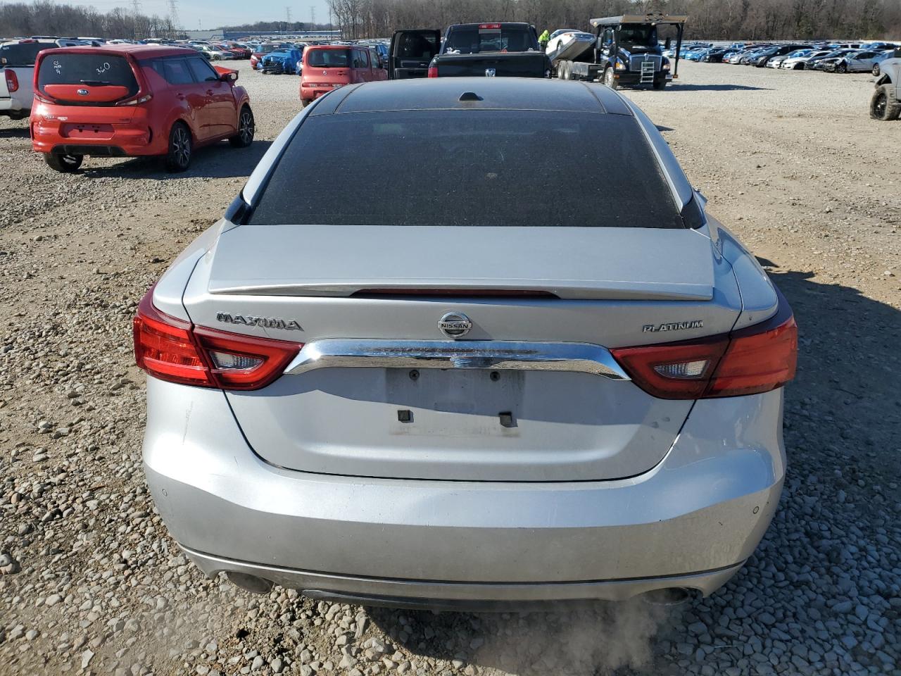 2017 Nissan Maxima VIN 1N4AA6AP4HC371906 Copart auction photo, side damage thumbnail 6