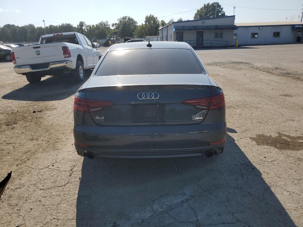 2018 Audi A4 VIN WAULMBF40JN002842 Copart auction photo, front end / side damage thumbnail 6
