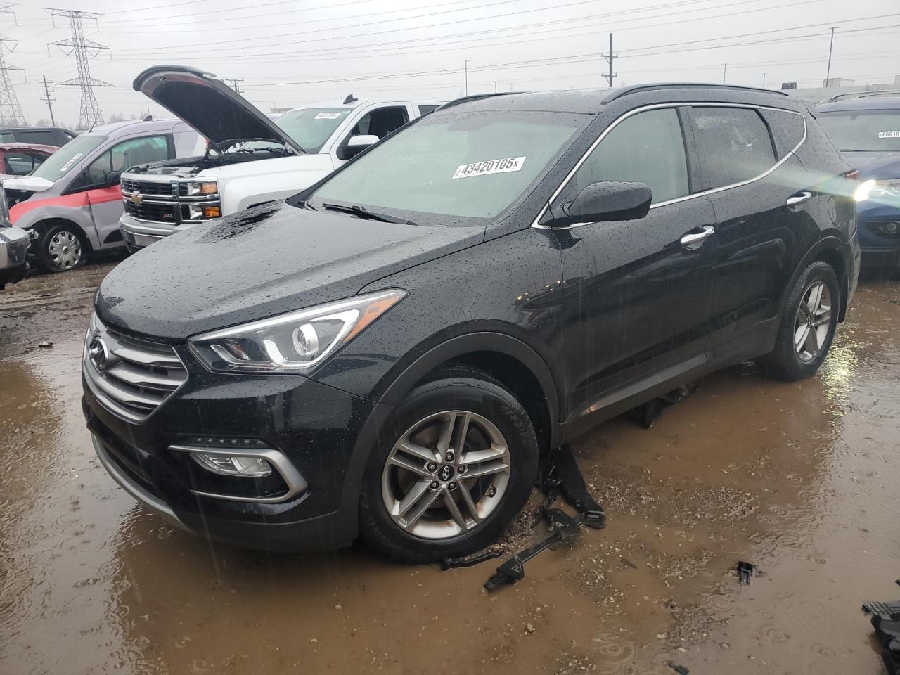 2017 Hyundai Santa Fe VIN 5NMZUDLB7HH036831