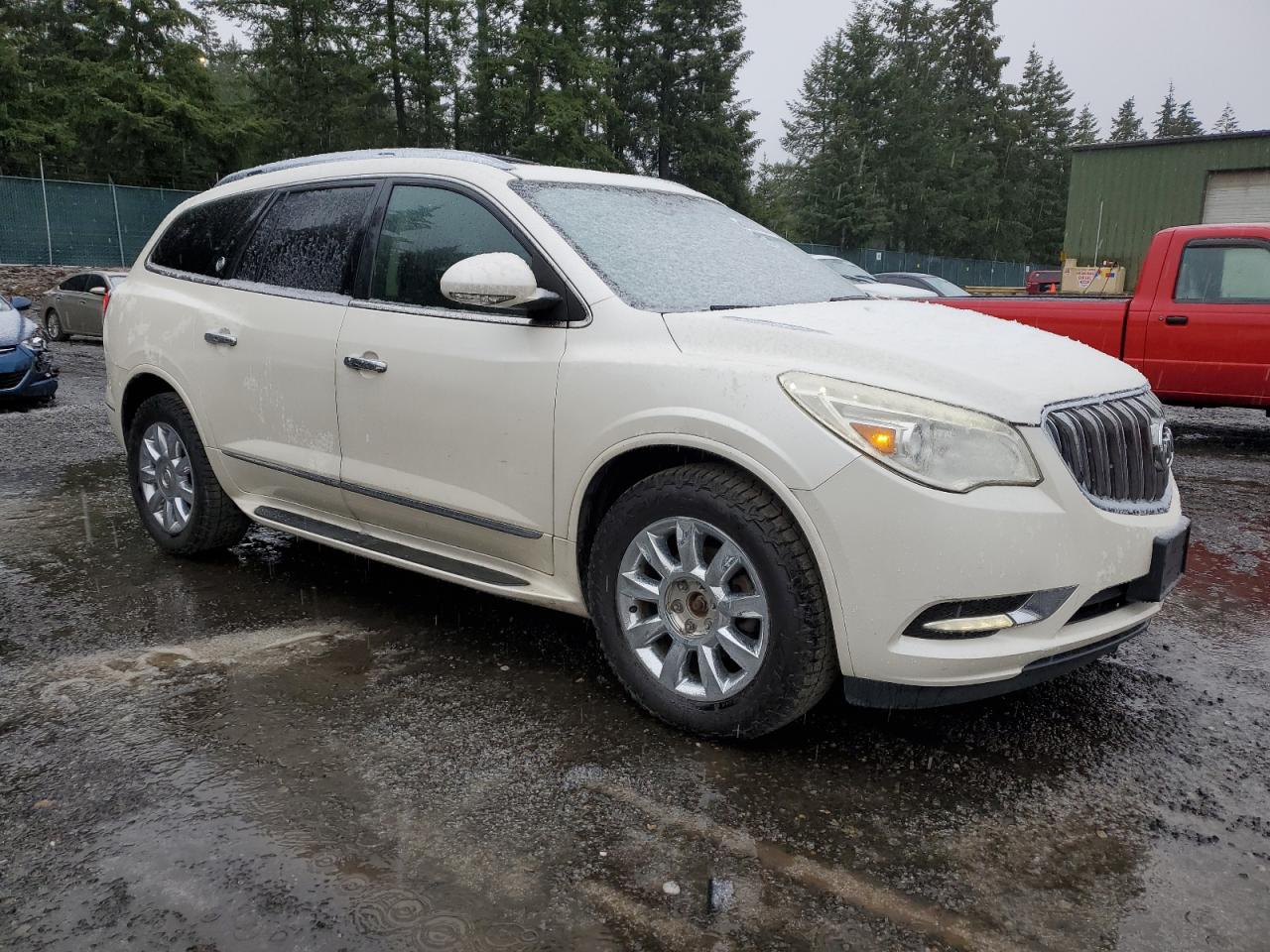 2013 Buick Enclave VIN 5GAKRDKD1DJ197767 Copart auction photo, water/flood damage thumbnail 4