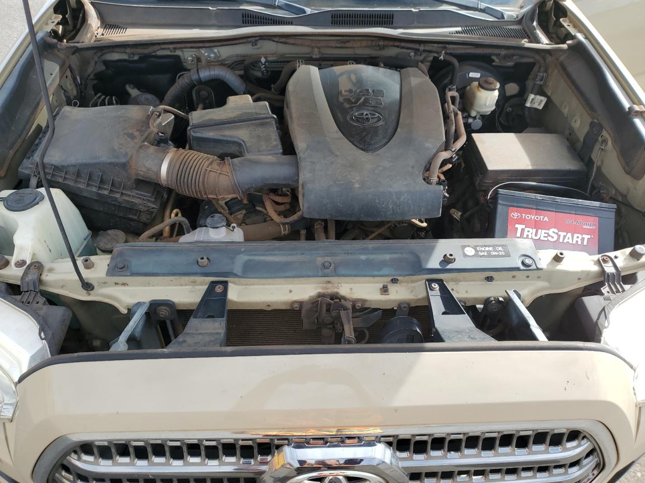 2016 Toyota Tacoma VIN 3TMCZ5AN2GM028366 Copart auction photo, front end / side damage thumbnail 11