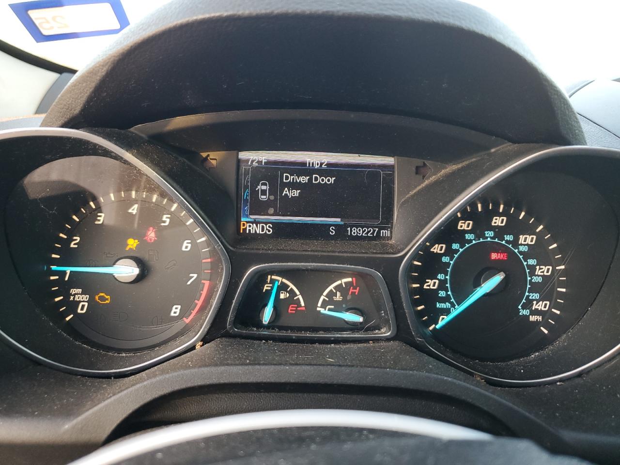 2016 Ford Escape VIN 1FMCU0G71GUB61492 Copart auction photo, side damage thumbnail 9