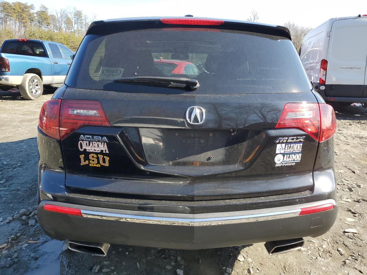 2012 Acura MDX VIN 2HNYD2H22CH522258 Copart auction photo, normal wear damage thumbnail 6