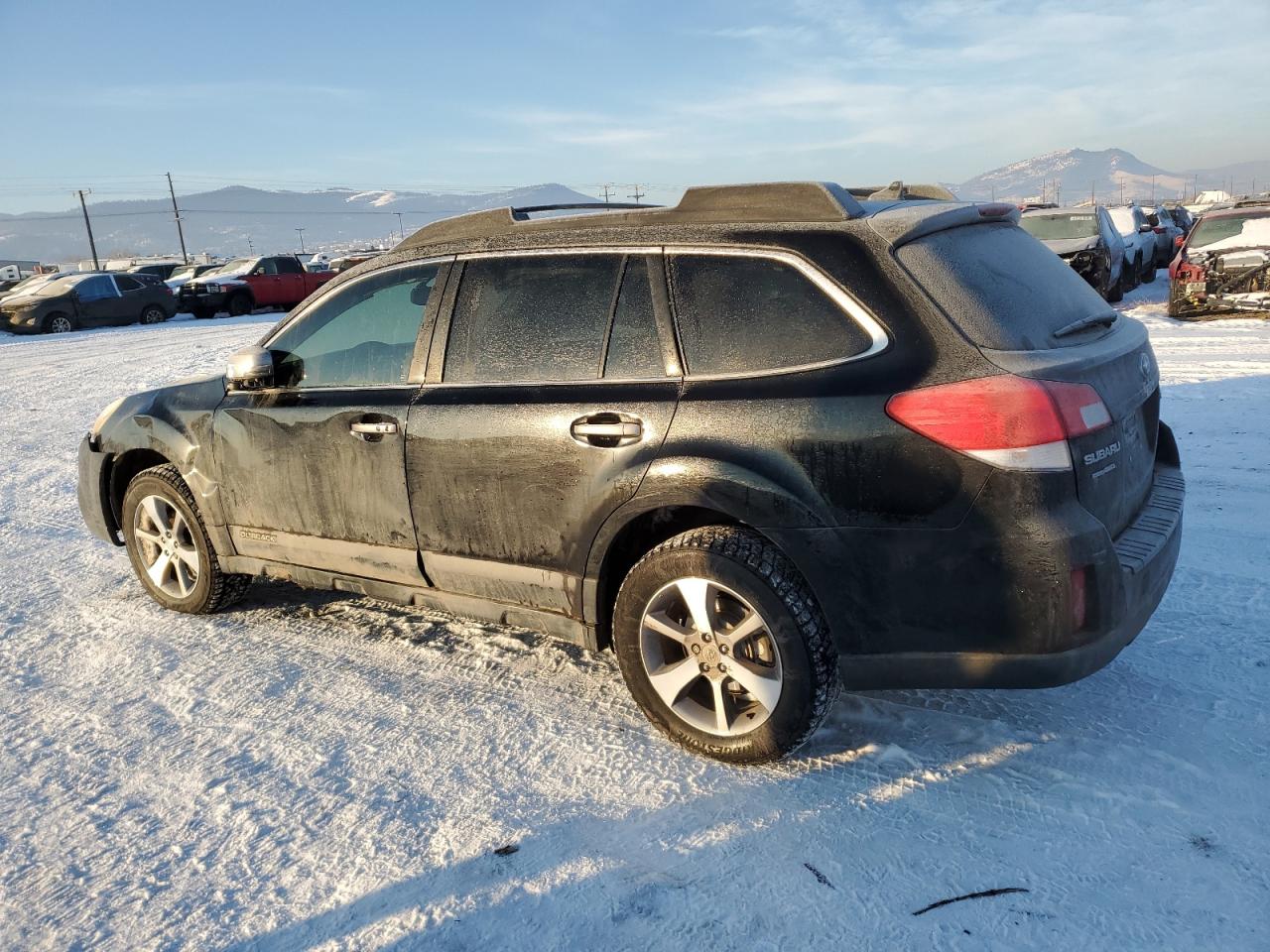 2013 Subaru Outback VIN 4S4BRCSC2D3287817 Copart auction photo, side / front end damage thumbnail 2