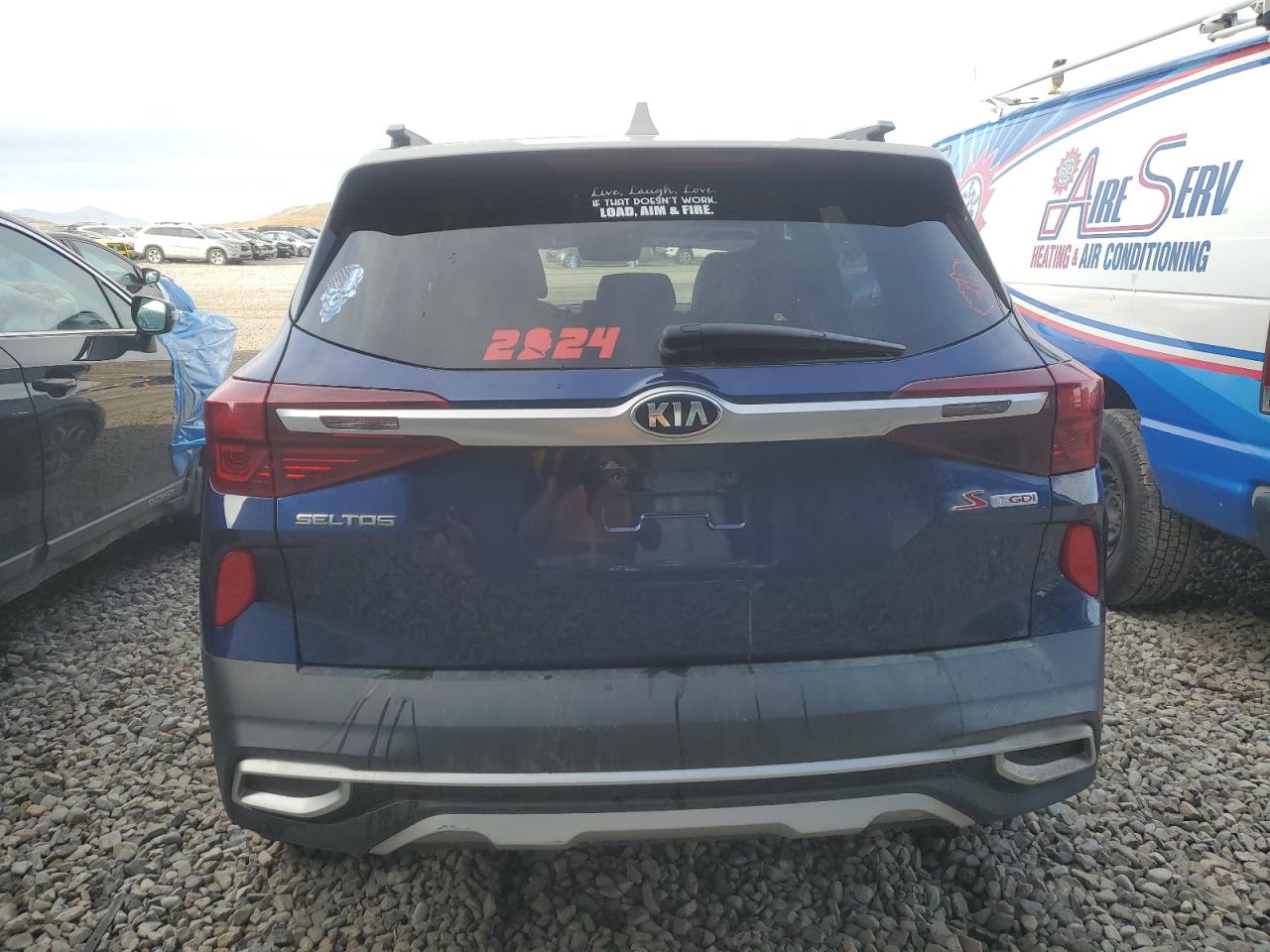 2021 KIA Seltos VIN KNDEUCA29M7053336 Copart auction photo, front end damage thumbnail 6