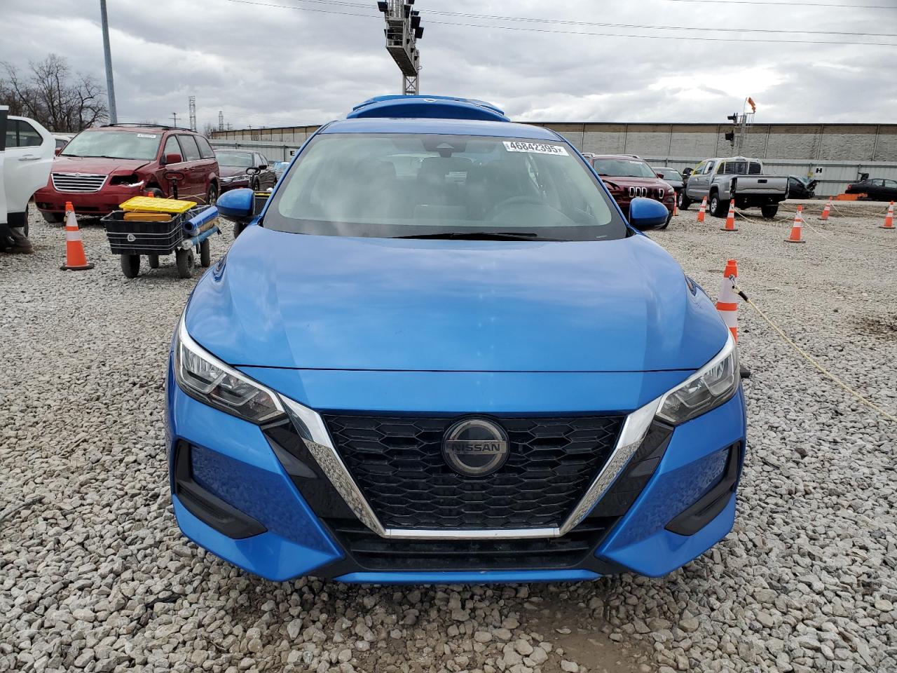 2020 Nissan Sentra VIN 3N1AB8CV6LY304418 Copart auction photo, rear end damage thumbnail 5