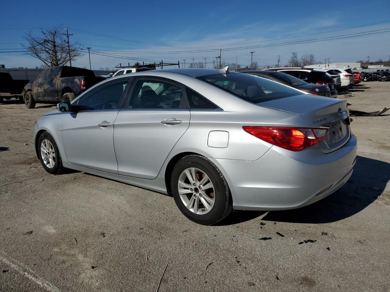 2011 Hyundai Sonata VIN 5NPEB4AC4BH082529 Copart auction photo, front end / undercarriage damage thumbnail 2