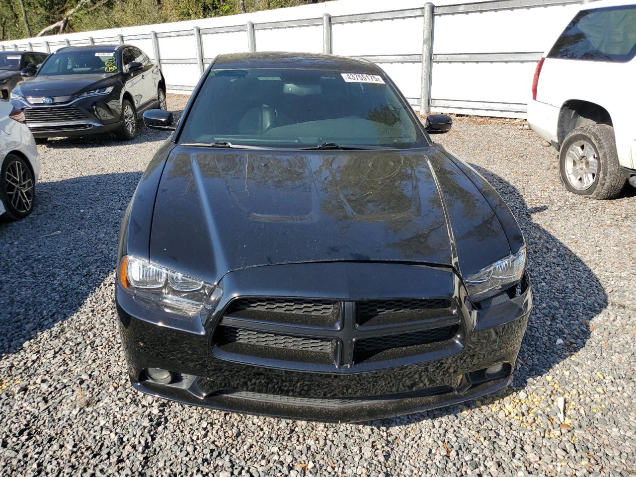 2014 Dodge Charger VIN 2C3CDXHG2EH134785 Copart auction photo, side / front end damage thumbnail 5