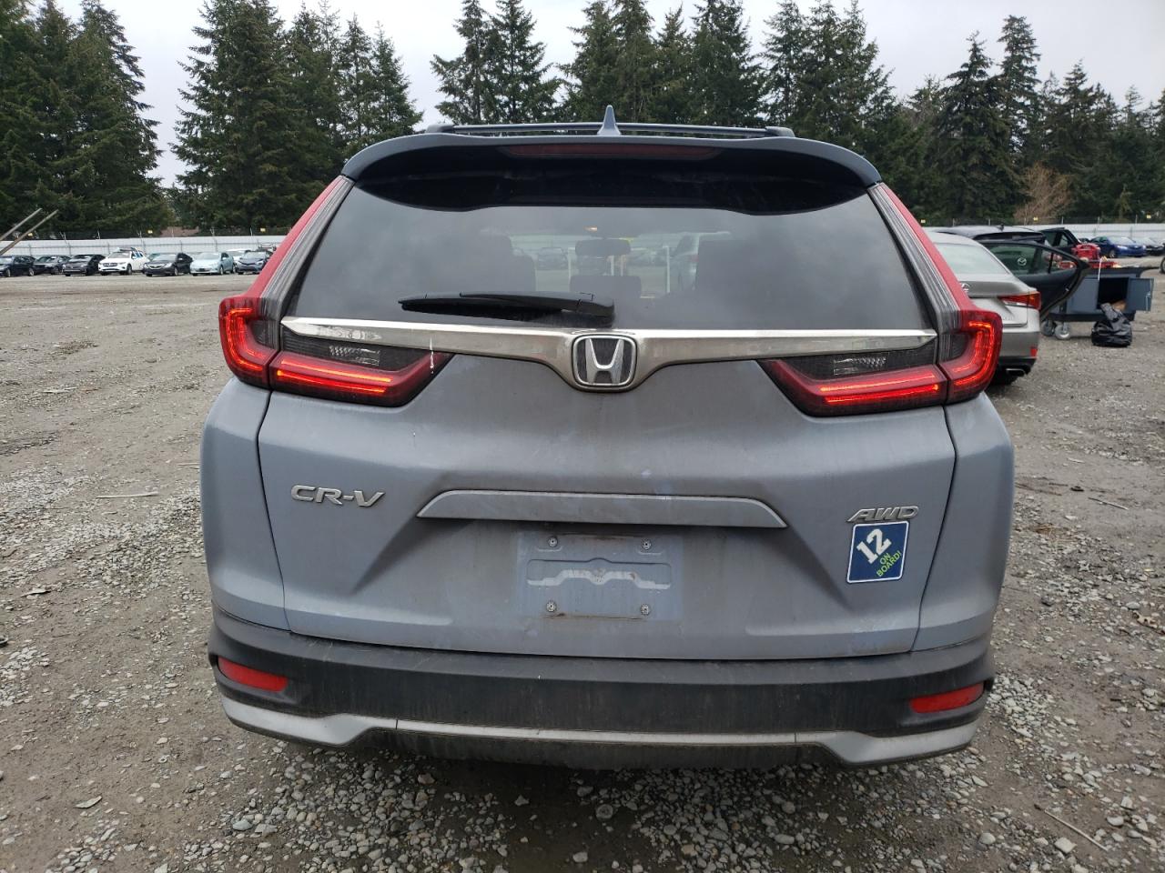 2021 Honda CR-V VIN 2HKRW2H82MH606873 Copart auction photo, front end damage thumbnail 6