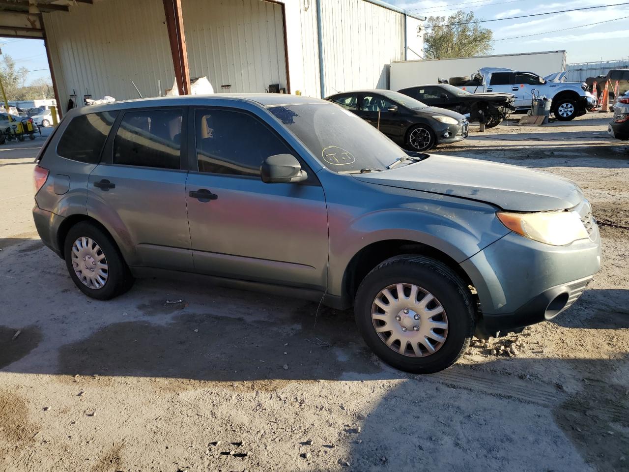2009 Subaru Forester VIN JF2SH61669H730504 Copart auction photo, rear end damage thumbnail 4