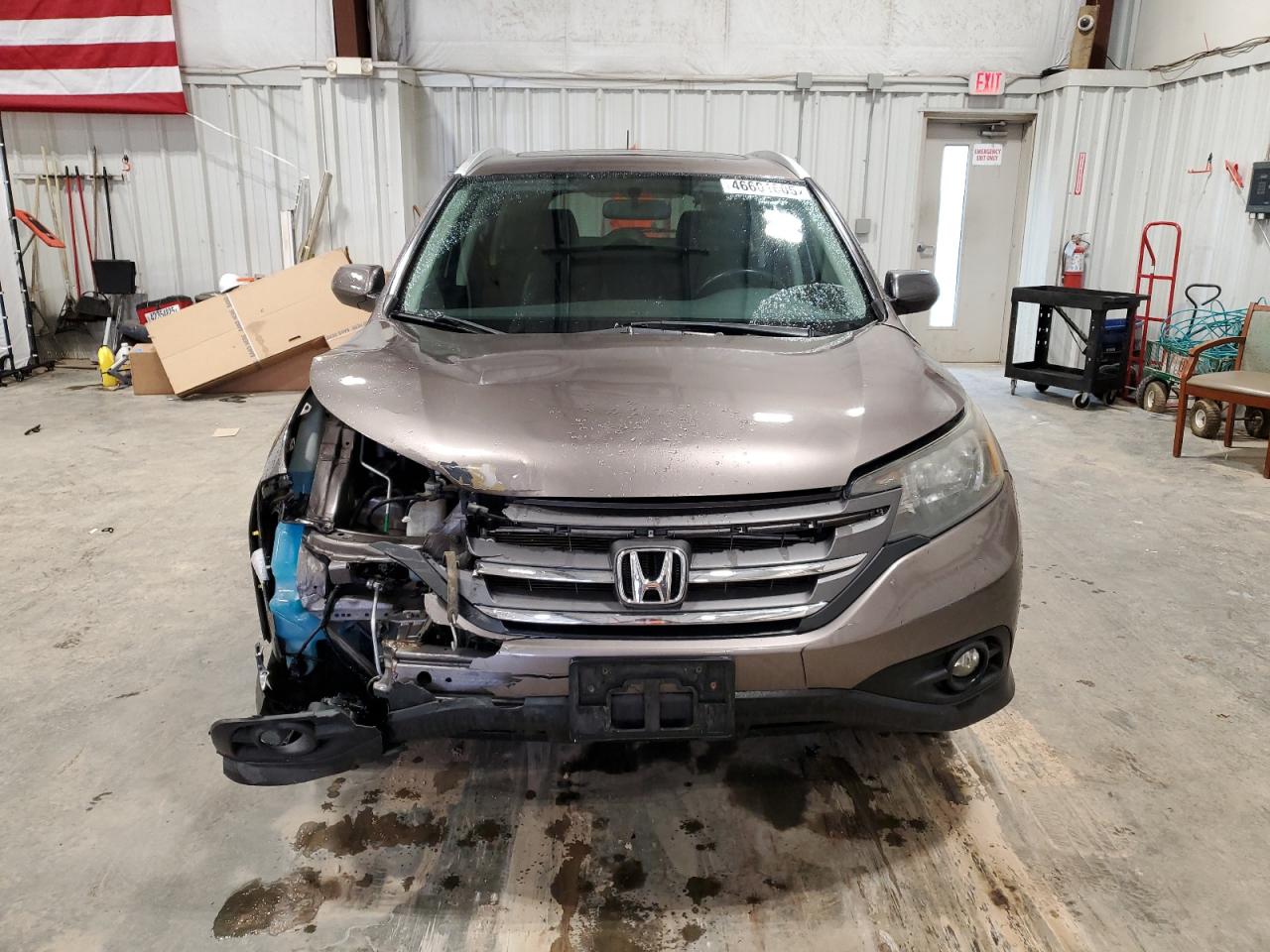 2012 Honda CR-V VIN 5J6RM4H74CL071803 Copart auction photo, front end / rear end damage thumbnail 5